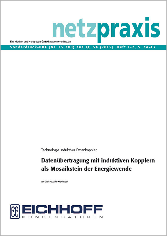 Pressemitteilung über Induktive Datenkoppler